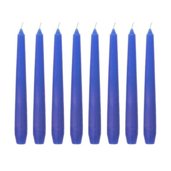 Imagem de Kit 10 Velas Castiçal Lisa 20 Cm ul Candelabro Velitas