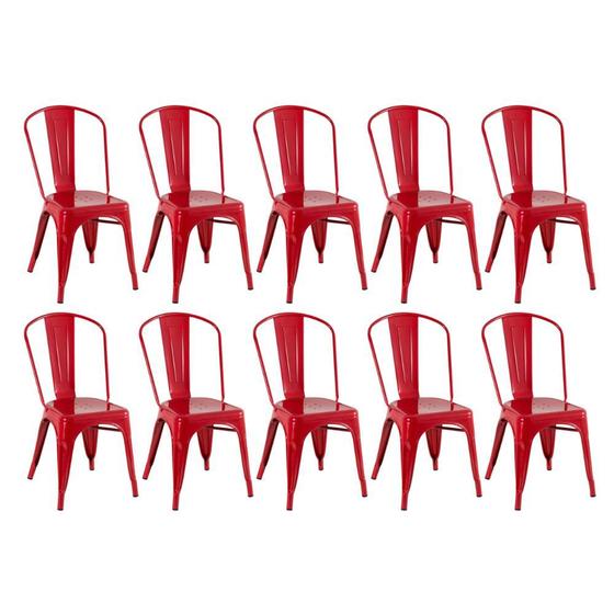 Imagem de KIT - 10 x cadeiras Iron Tolix