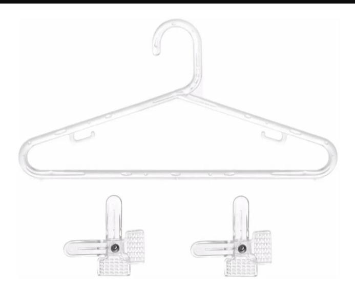 kit 100 Cabides Cristal Transparente + 50 Presilhas Cristal é boa?
