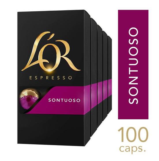Imagem de Kit 100 Cápsulas de Café L'or Sontuoso
