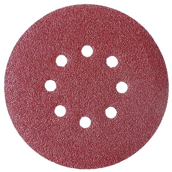 Imagem de Kit 100 Disco de lixa pluma vermelho 150mm Grão 220 Starfer