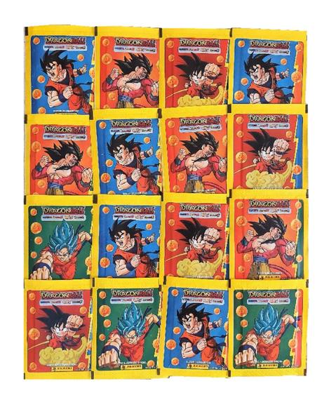 Imagem de Kit 100 Figurinhas Do Dragon Ball Universal 2023 são 20 Envelopes