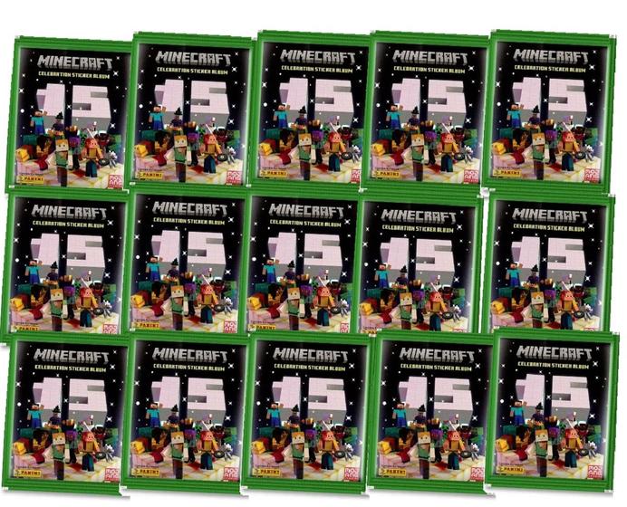 Imagem de Kit 100 Figurinhas do Minecraft São 20 Envelopes