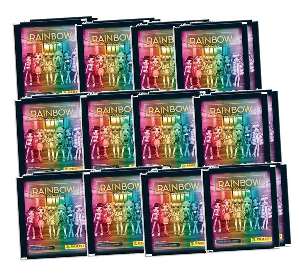 Imagem de Kit 100 Figurinhas Rainbow High Viva as suas cores são 20 envelopes