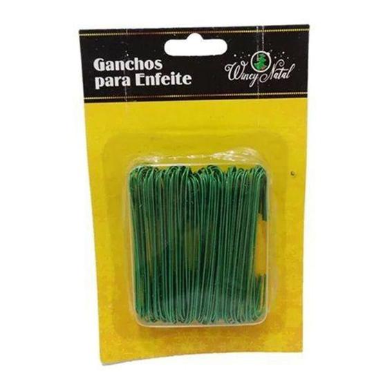 Kit 100 Ganchos Para Enfeite Árvore Natal Decoração Pendurar - D' Presentes Menor preço em Kit 100 Ganchos Para Enfeite Árvore Natal Decoração Pendurar - D' Presentes
