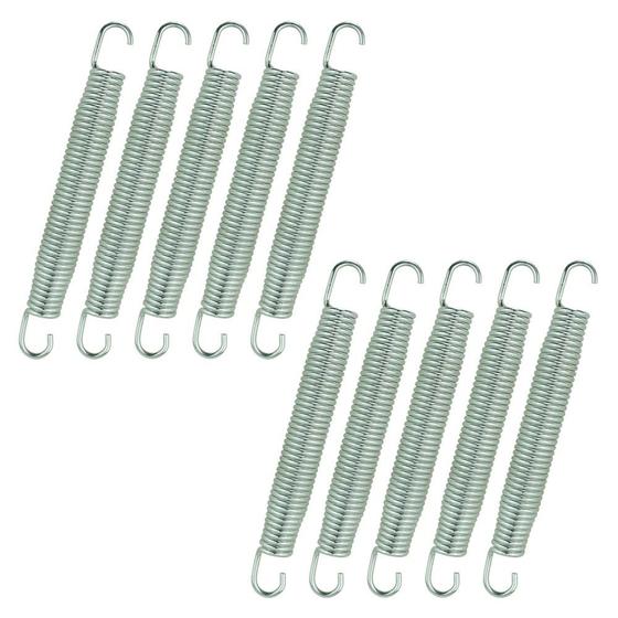 Imagem de Kit 100 Molas Galvanizadas De 14cm P/pula-pula