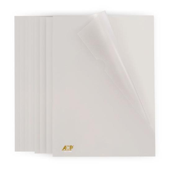 Imagem de Kit 100 Pastas em L A4 Acp Protetor Documentos Transparente