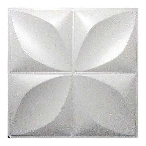 Kit 100 Placas 25x25cm 3D Decorativa Pétalas Flor Revestimento Plástico PVC Auto Relevo Menor preço em Kit 100 Placas 25x25cm 3D Decorativa Pétalas Flor Revestimento Plástico PVC Auto Relevo