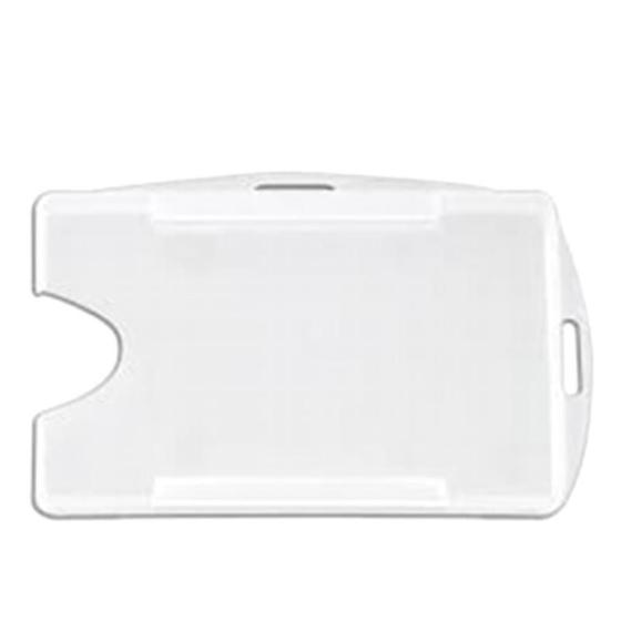 Kit 100 Porta Crachá Suporte Crachá Vertical E Horizontal - Mares Imagem de Kit 100 Porta Crachá Suporte Crachá Vertical E Horizontal