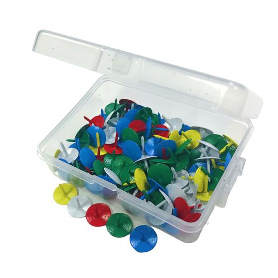 Imagem de Kit 100 Tachinhas Coloridas