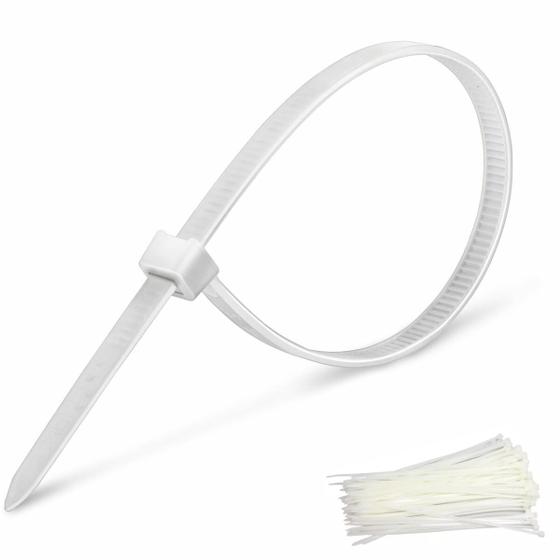 Imagem de Kit 100 Uni Abraçadeira Nylon Cinta Plástica 7,6mm 50cm