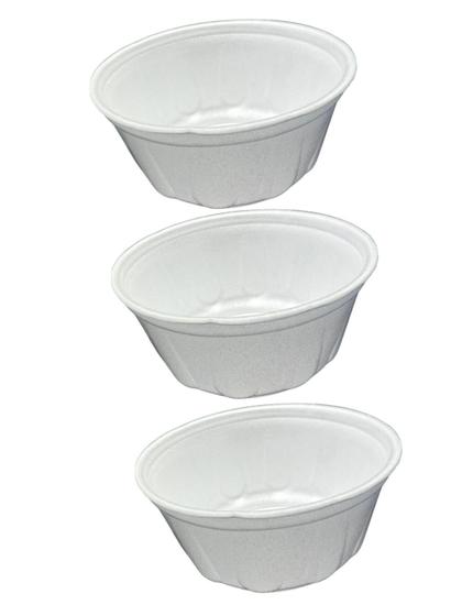 Imagem de Kit 100Un Pote Térmico Cumbuca Isopor 200Ml Sopas Caldos