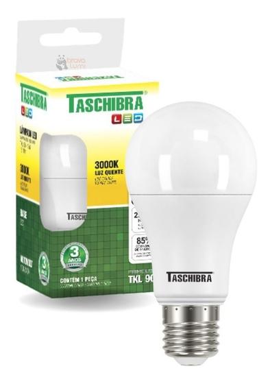 Imagem de kit 10pc Lâmpada Led Tkl100 E27 17w Taschibra 3000k / 6500k