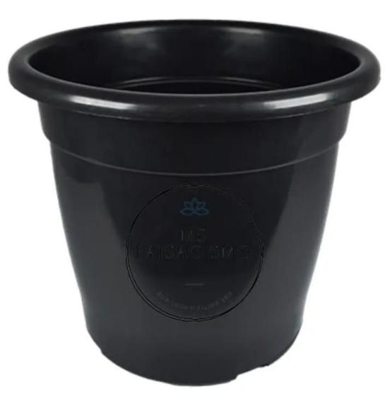 Imagem de Kit 10Un Vaso Plastico Pote N30 Para Plantas E Flores