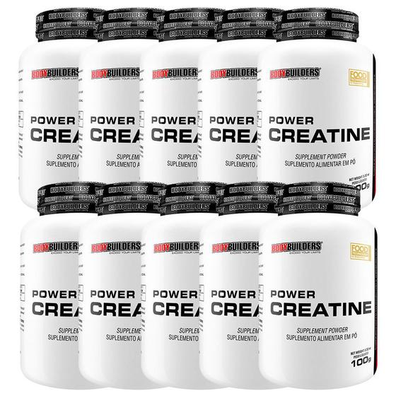 Imagem de Kit 10x Power Creatina 100g- Bodybuilders