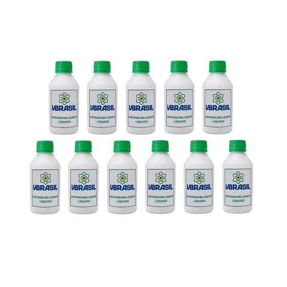 Imagem de Kit 11 Impermeabilizante Vbrasil Líquido Para Tinta