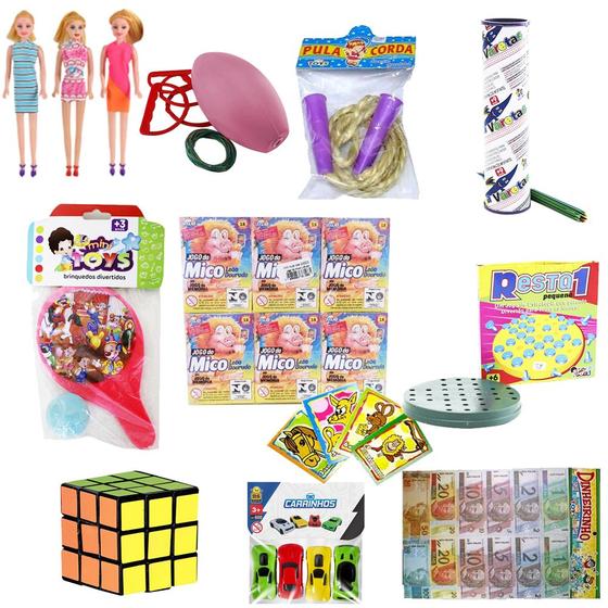 Imagem de Kit 114 Brinquedo Bonecas Presente Dia Das Crianças Barato Doação Revenda Atacado Prenda