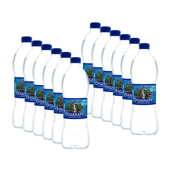 Imagem de Kit 12 Água Mineral Igarapé 500ml