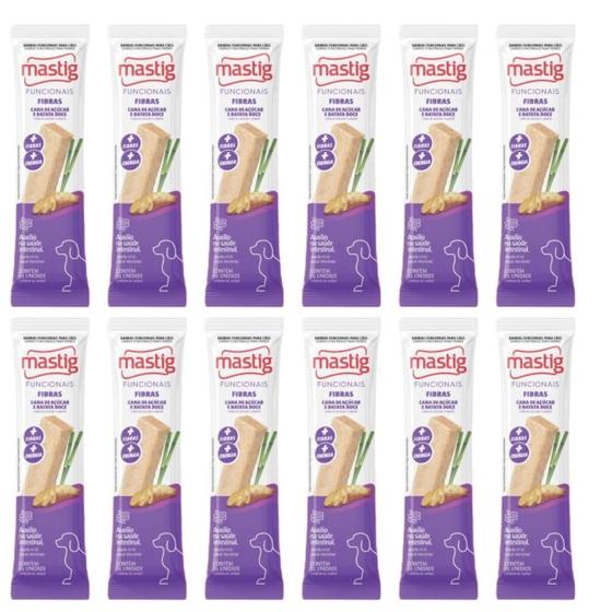 Imagem de Kit 12 Barras Funcionais Fibras Mastig