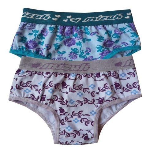Imagem de Kit 12 Calcinha Infantil Algodão Moda Íntima Sortida