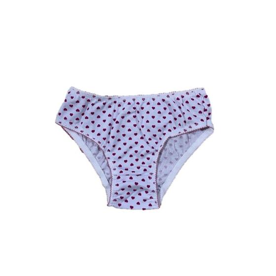 Imagem de Kit 12 Calcinhas Tamanho P/M/G/GG, Infantil Feminina, Várias Estampas Sortidas