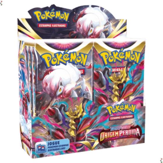 Imagem de Kit 12 Cards pokémon Origem Perdida Blister 31654