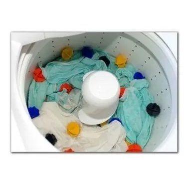 Imagem de Kit 12 Esferas Mamonas Bate Roupas Para Maquina De Lavar