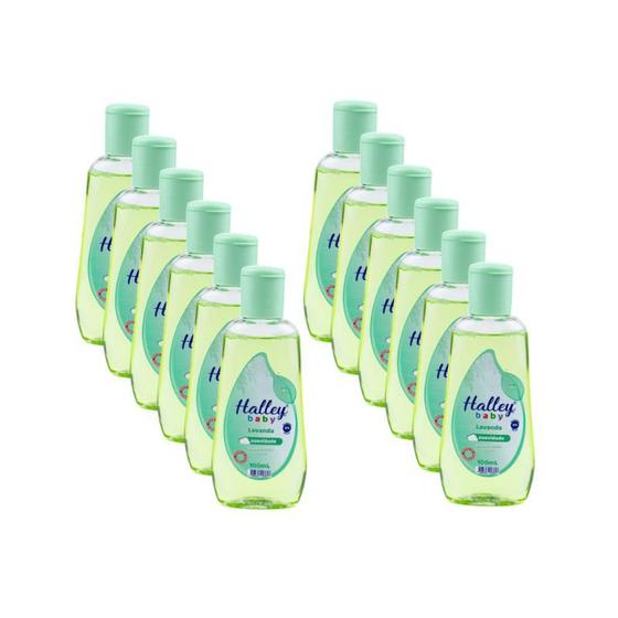 Imagem de Kit 12 Halley Baby Lavanda Infantil 100 ml