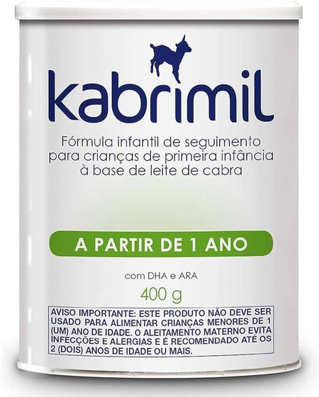 Imagem de Kit 12 Kabrimil 400gr Fórmula Infantil VALIDADE 03/25