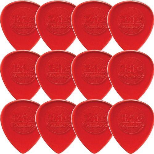 Imagem de Kit 12 Palhetas Dunlop Big Stubby 1.0mm P/ Guitarra Violão