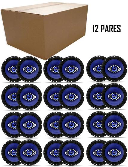 Imagem de Kit 12 Pares Alto Falante Hurricane Quadraxial CM6 6" Polegadas 130W (Par)