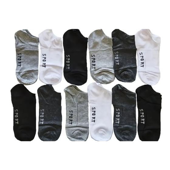 Kit 12 Pares de Meias Adulto Soquete Sport Colors é ruim? Kit 12 Pares de Meias Adulto Soquete Sport Colors é boa?