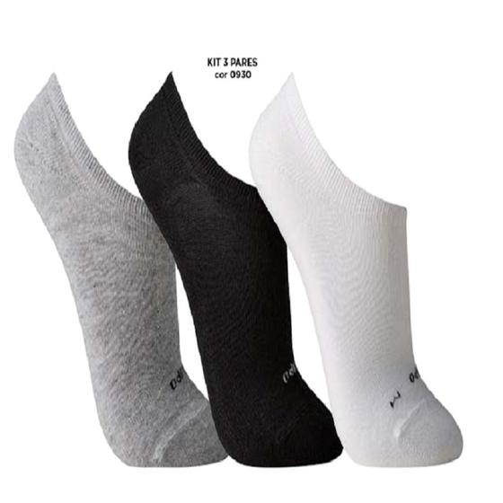 Kit 12 Pares Meias Invisível Para Tênis Lupo Masculino 3270 - Meia ...