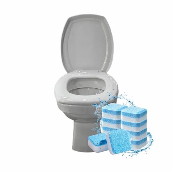 Kit 12 Pastilha Rende 6 Meses Higienização Vaso Sanitário, Pia, Banheira, Mictório - DONAS SOFT Imagem de Kit 12 Pastilha Rende 6 Meses Higienização Vaso Sanitário, Pia, Banheira, Mictório