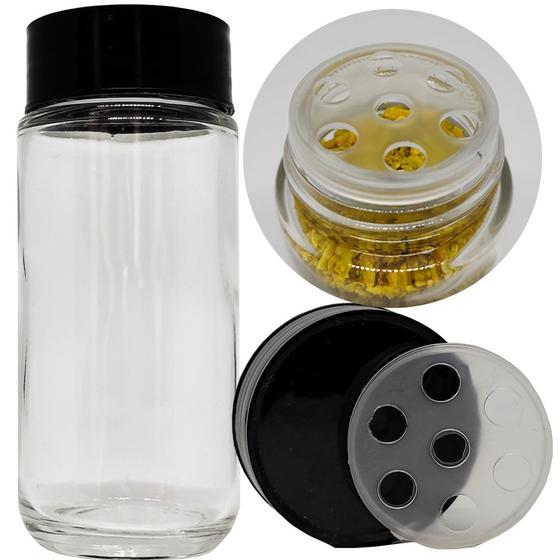 Kit 12 Potes de Vidro para Tempero Especiarias Com Tampa Menor preço em Kit 12 Potes de Vidro para Tempero Especiarias Com Tampa