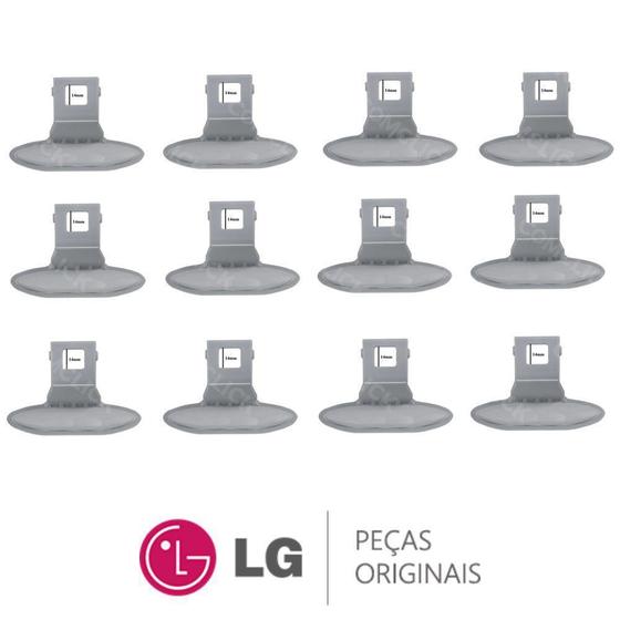KIT 12 Puxadores da Porta MEB61281101 Lavadora e Lava e Seca LG WD-1403FD, WD-1403RD, WD-1409RD Menor preço em KIT 12 Puxadores da Porta MEB61281101 Lavadora e Lava e Seca LG WD-1403FD, WD-1403RD, WD-1409RD