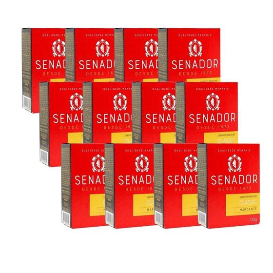 Kit 12 Sabonete Senador Classic 130g Menor preço em Kit 12 Sabonete Senador Classic 130g