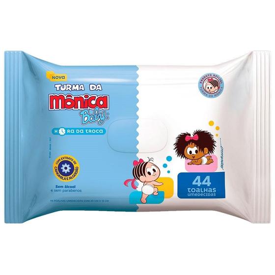 Kit 12 Toalhas Umedecidas Turma da Mônica Hora da Troca - Total de 528 toalhinhas Menor preço em Kit 12 Toalhas Umedecidas Turma da Mônica Hora da Troca - Total de 528 toalhinhas