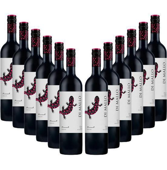 Kit 12 Vinhos Uruguaios Di Mallo Tannat 750 Ml Traversa Vinho