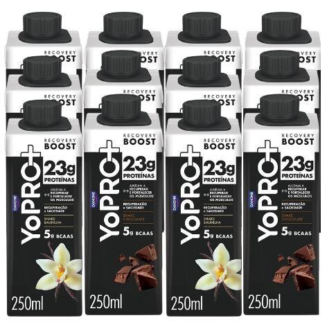 Kit 12 Yopro 23g Proteínas Bebida Proteica Zero Lactose Danone