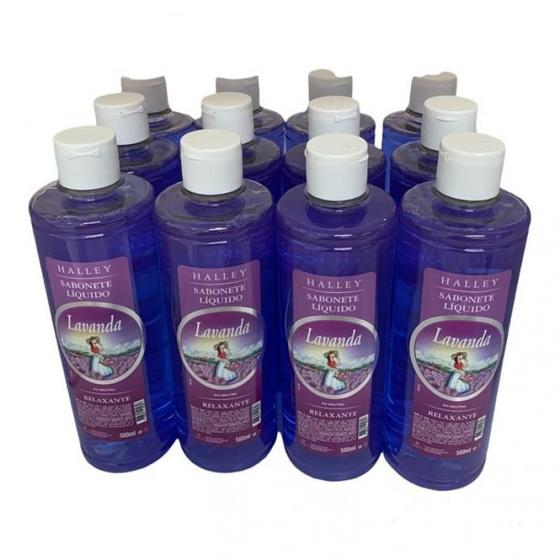 Imagem de Kit 12Sabonete Líquido Alfema Lavanda 500Ml- Escolha Aroma