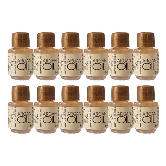 Imagem de Kit 12x Divine Mèches Óleo de Argan 5ml