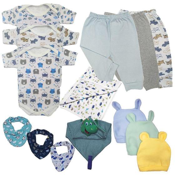 Imagem de Kit 14 Peças Maternidade Roupa De Bebê Menino Menina Enxoval