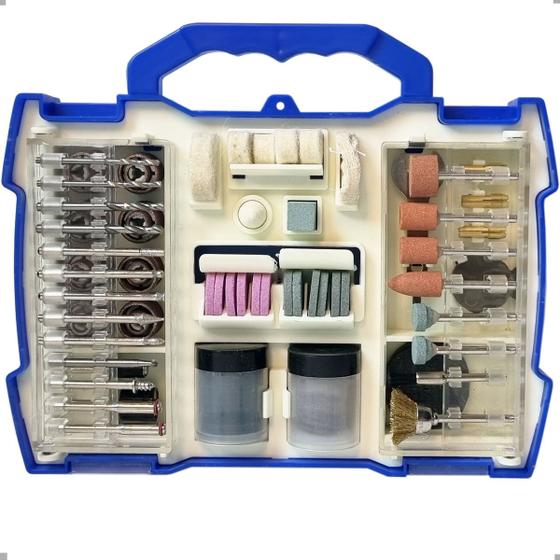 Kit 145 Acessórios para Micro Retíficas Tipo Dremel Maleta é boa?