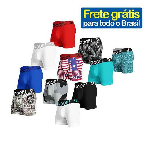 Imagem de Kit 15 Cuecas Box Boxer Droop! 