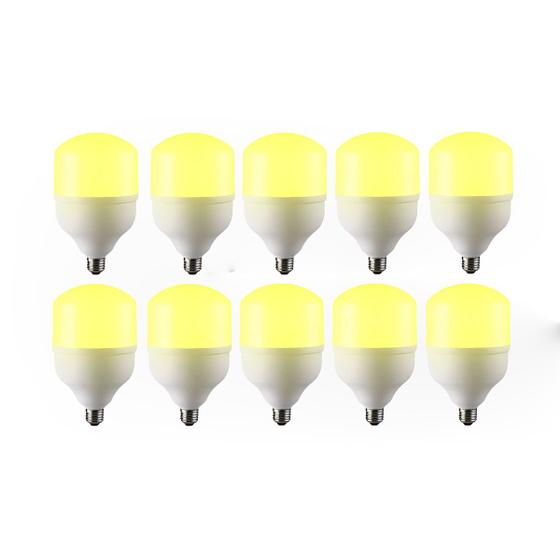 Imagem de Kit 15 Lâmpada Led Bulbo 30w 3000k Branco Quente E27 Bivolt