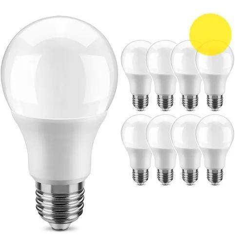 Imagem de Kit 15 Lâmpadas Led Bulbo 12w E27 Branco Quente Inmetro Elgin