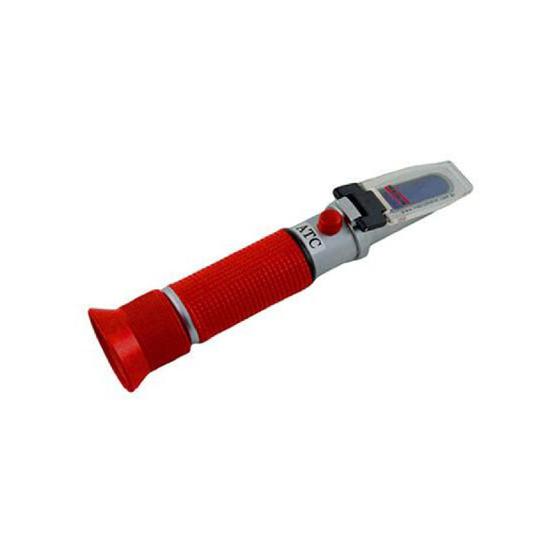 Imagem de Kit 15 Refratômetro Açúcar Mel Álcool 0 A 32% Brix Temperatura Automática Rt-30atc Portátil Instrutherm Com Estojo