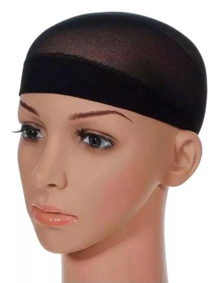 Imagem de Kit 16 toucas nero de cabelo ótimo para fixação de peruca prática