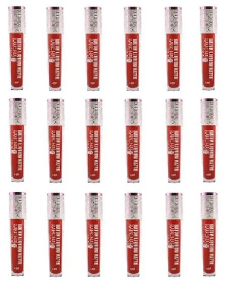 Imagem de Kit 18 Batom L. Matte Cor 13 Dama de V. 4ml - Ramona Make Up